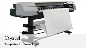  Presentation with steel fabrication - PPT layouts with steel fabrication - printer for a press background and a white colored foreground