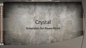  Presentation with industrial - Slide deck enhanced with steel frame - industrial old metal background background and a light gray colored foreground