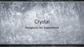  Presentation with metal - Presentation theme with steel frame - metal plate background and a light gray colored foreground