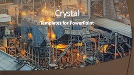  Presentation with cement - Beautiful presentation theme featuring  backdrop and a  colored foreground