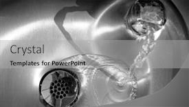  Presentation with shiny - Presentation with steel-metal-shiny-sink background and a  colored foreground