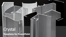  Presentation with steel pipe - Audience pleasing PPT layouts consisting of steel pipe - aluminium backdrop and a gray colored foreground