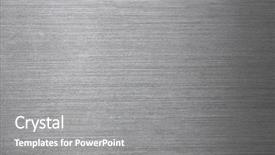  Presentation with steel - Cool new theme with steel silver - aluminum surface backdrop and a gray colored foreground