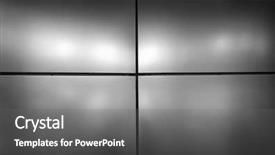  Presentation with steel building - Amazing PPT theme having steel silver - real grey metal background backdrop and a gray colored foreground