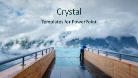  Presentation with panorama from bryce canyon national - Cool new PPT layouts with stegastein viewpoint with panoramic views backdrop and a lemonade colored foreground