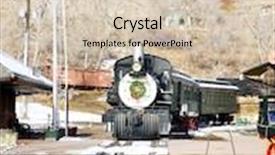  Presentation with stem - Slide deck consisting of stem locomotive in colorado railroad museum usa background and a lemonade colored foreground