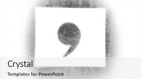  Presentation with spray paint - Slides with stencil symbols in spray paint background and a white colored foreground