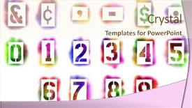  Presentation with spray paint - PPT layouts consisting of stencils in spray paint background and a  colored foreground