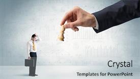  Presentation with step - Beautiful PPT layouts featuring step in his chess game backdrop and a light gray colored foreground