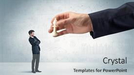  Presentation with step - Audience pleasing slide deck consisting of step in his chess game backdrop and a light gray colored foreground