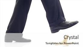  Presentation with step - PPT theme with step on a banana peel background and a white colored foreground