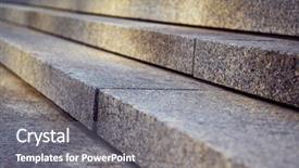  Presentation with cognitive perspective - Presentation design enhanced with stepping stones stepping stones - close up on granite stairs background and a gray colored foreground