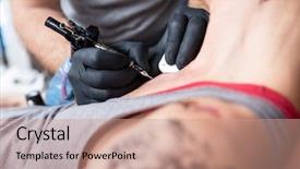  Presentation with sterilization technique - Audience pleasing presentation consisting of sterilization technique - close-up of the hands backdrop and a coral colored foreground