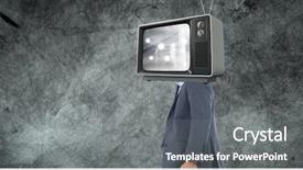  Presentation with digital image - Slide deck featuring stern - digital composite of digital composite background and a gray colored foreground