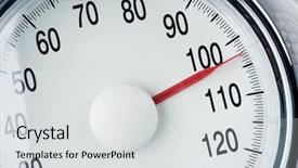  Presentation with heart disease diet - Presentation design enhanced with symbol photo for weight diet background and a light gray colored foreground