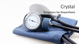  Presentation with medical - Colorful PPT layouts enhanced with portrait of young couple looking through house-frame at new home backdrop and a coral colored foreground