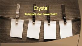  Presentation with blank note book and wooden - Slides featuring blank note papers on wooden background and a tawny brown colored foreground