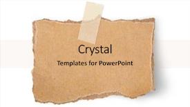  Presentation with post stick note - Amazing PPT layouts having note paper paper on white backdrop and a coral colored foreground