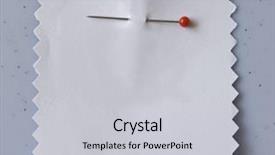  Presentation with red white blue - Presentation theme having post stick note - white paper on blue background background and a  colored foreground