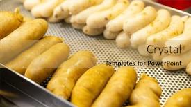  Presentation with taiwan - Theme with sticky-rice-sausage-selling background and a yellow colored foreground