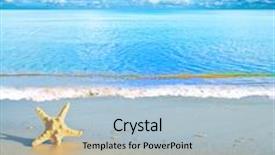  Presentation with storm - Presentation theme enhanced with still after storm background and a light blue colored foreground