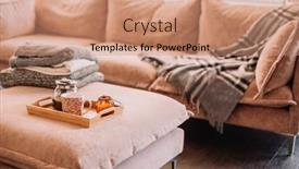  Presentation with steam tea - Presentation theme featuring still-life-details-in-home background and a  colored foreground