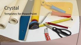  Presentation with example - Presentation design with still life from rolls background and a lemonade colored foreground