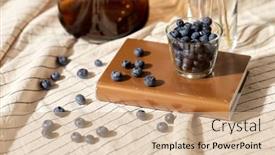  Presentation with drapery - Cool new presentation theme with still-life-hygge-and-drinks backdrop and a soft green colored foreground