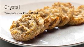  Presentation with cabbage - PPT theme consisting of still-life-of-cabbage-cakes background and a yellow colored foreground