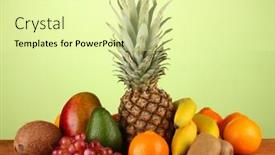  Presentation with green life - 