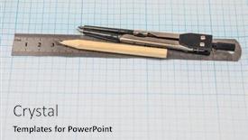  Presentation with engineering design - Amazing presentation theme having still-life-photo-of-engineering backdrop and a light gray colored foreground