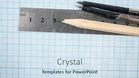  Presentation with engineering design - Amazing PPT theme having still-life-photo-of-engineering backdrop and a sky blue colored foreground