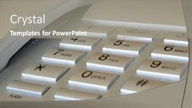  Presentation with office life - PPT theme having still-life-shot-of-office background and a gray colored foreground