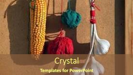  Presentation with bunch - Cool new PPT layouts with still-life-with-bunch backdrop and a tawny brown colored foreground