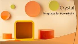  Presentation with life - PPT theme with still-life-with-different-colorful background and a yellow colored foreground