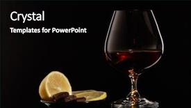  Presentation with quality life - PPT layouts enhanced with still life with glass background and a black colored foreground