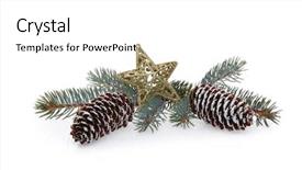  Presentation with year still life christmas - Beautiful PPT layouts featuring still life with gold sparkling backdrop and a  colored foreground