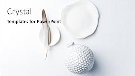  Presentation with life insurance concept white - Amazing PPT layouts having still-life-with-hand-crafted backdrop and a white colored foreground