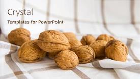  Presentation with rural - Colorful PPT layouts enhanced with still-life-with-walnuts backdrop and a lemonade colored foreground