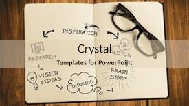  Presentation with digital book - Presentation design consisting of stillness storm - digital composite of open book background and a lemonade colored foreground