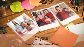  Presentation with low angle view of volleyball - PPT layouts featuring stillness storm - snow against high angle view background and a coral colored foreground