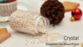  Presentation with cookies christmas - Beautiful slides featuring stips - decorating gingerbreads handmade cookies confection backdrop and a lemonade colored foreground