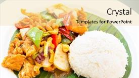  Presentation with jasmine - Slide set enhanced with fiber optic gigabit ethernet switch background and a white colored foreground