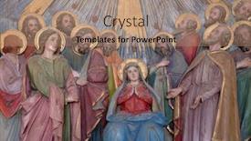  Presentation with holy spirit - Slides with stitar-croatia-august-27-pentecost background and a coral colored foreground