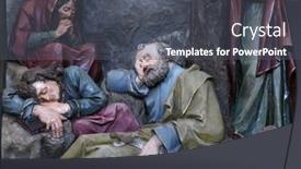  Presentation with disciples - Amazing theme having stitar-croatia-august-27-sleeping backdrop and a dark gray colored foreground