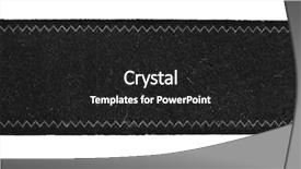  Presentation with fabric - Presentation design with stitching line - label fabric piece of cloth background and a dark gray colored foreground