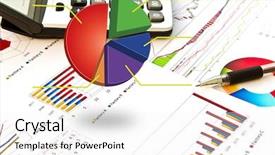  Presentation with pen - Beautiful PPT layouts featuring stock exchange share price - pen and business graph backdrop and a white colored foreground