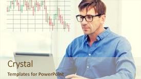  Presentation with lifestyle - Cool new slides with stock market graph - technology business and lifestyle concept backdrop and a soft green colored foreground