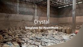  Presentation with green coffee beans - Presentation consisting of stock-of-green-coffee-beans background and a tawny brown colored foreground