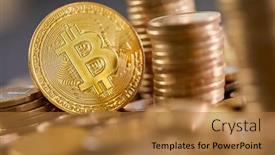  Presentation with euro - Theme enhanced with stock-photo-euro-coins-euro background and a coral colored foreground